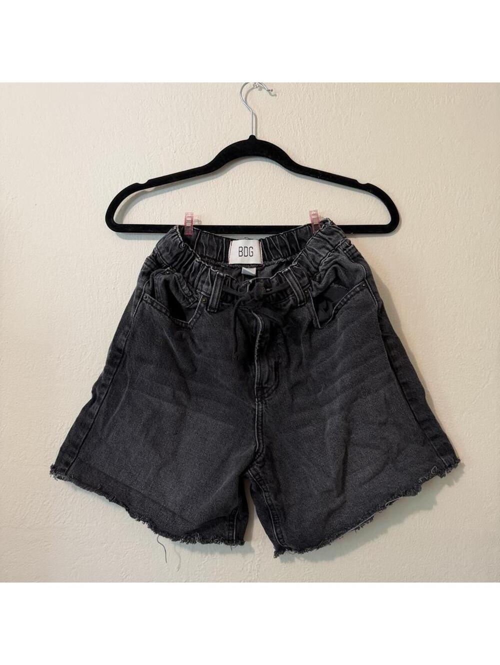 BDG/Urban Outfitters black denim shorts